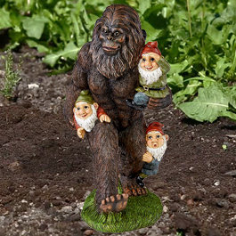 bigfoot statue garden