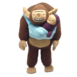 bigfoot soft toy