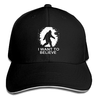 bigfoot hat black silhouette