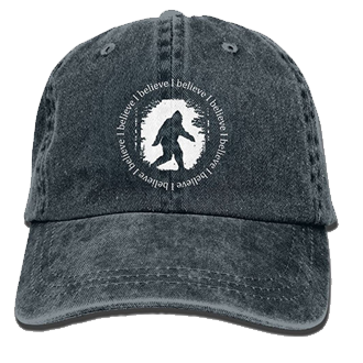 bigfoot hat denim silhouette blue