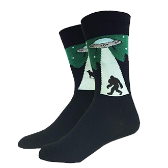 bigfoot alien socks abduction