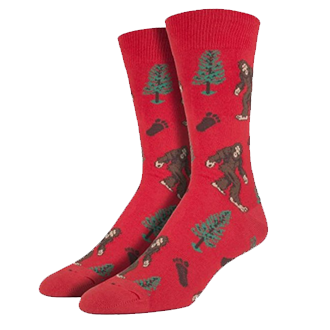 paprika bigfoot socks