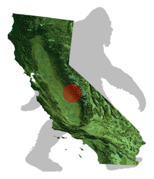 california-bigfoot-map